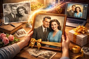 Сделать подарок из старого фото: как нейронные сети помогают оживить воспоминания